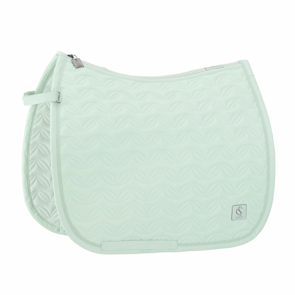 Eskadron Classic Sports Schabracke " SPARKLE FLORAL " Form - Vielseitigkeit Farbe - powder green