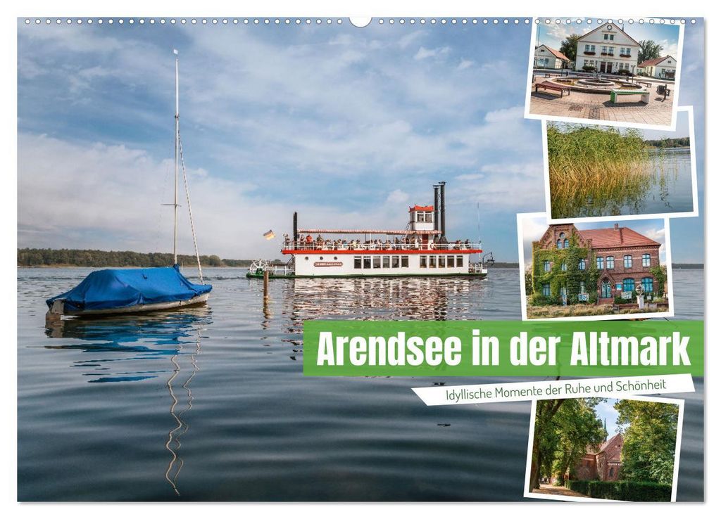 Arendsee in der Altmark (Wandkalender 2027 DIN A2 quer), CALVENDO Monatskalender