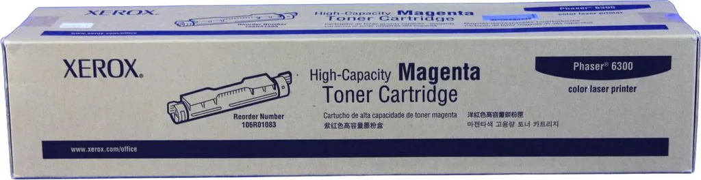 Toner magenta Xerox Phaser 6300 haute capacité 7000 pages 1 pack