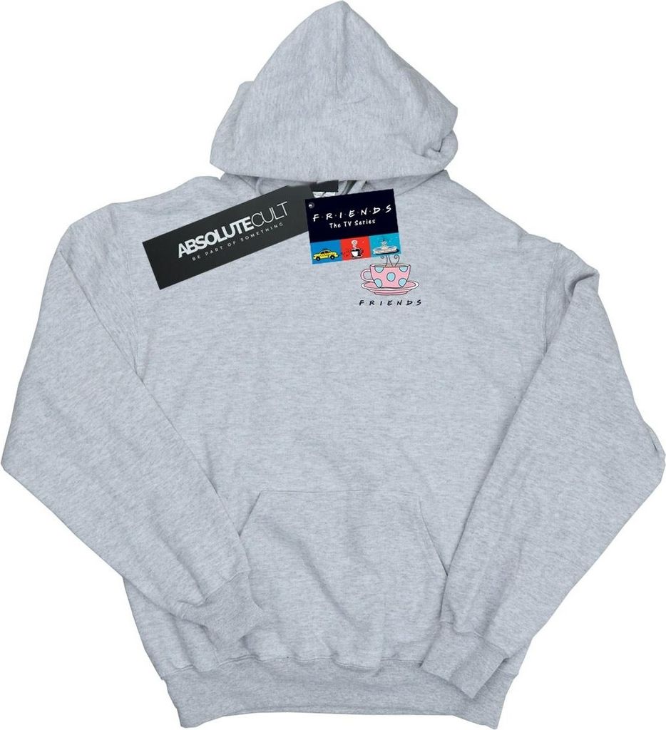Friends - Kapuzenpullover für Damen BI7560 (XL) (Grau) Produktbild 