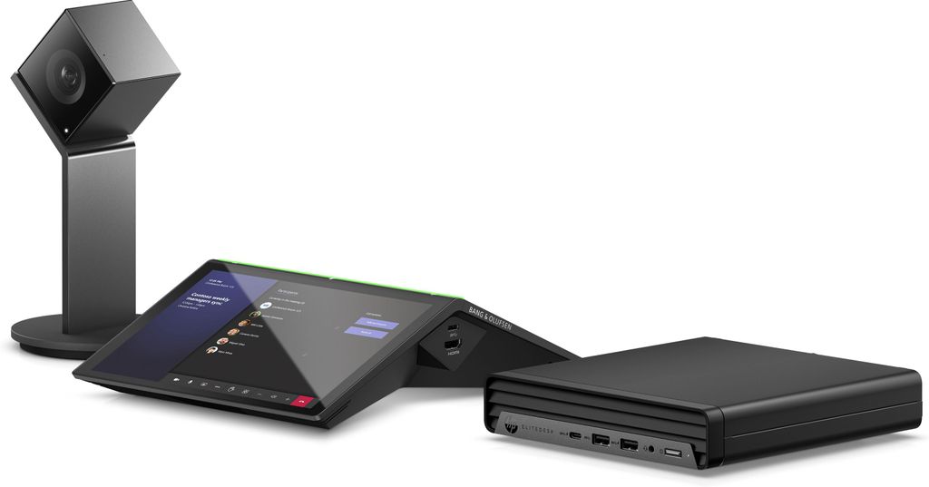 HP Präsenz Videokonferenzsystem Small Space Solution Plus AI - 641U4AW