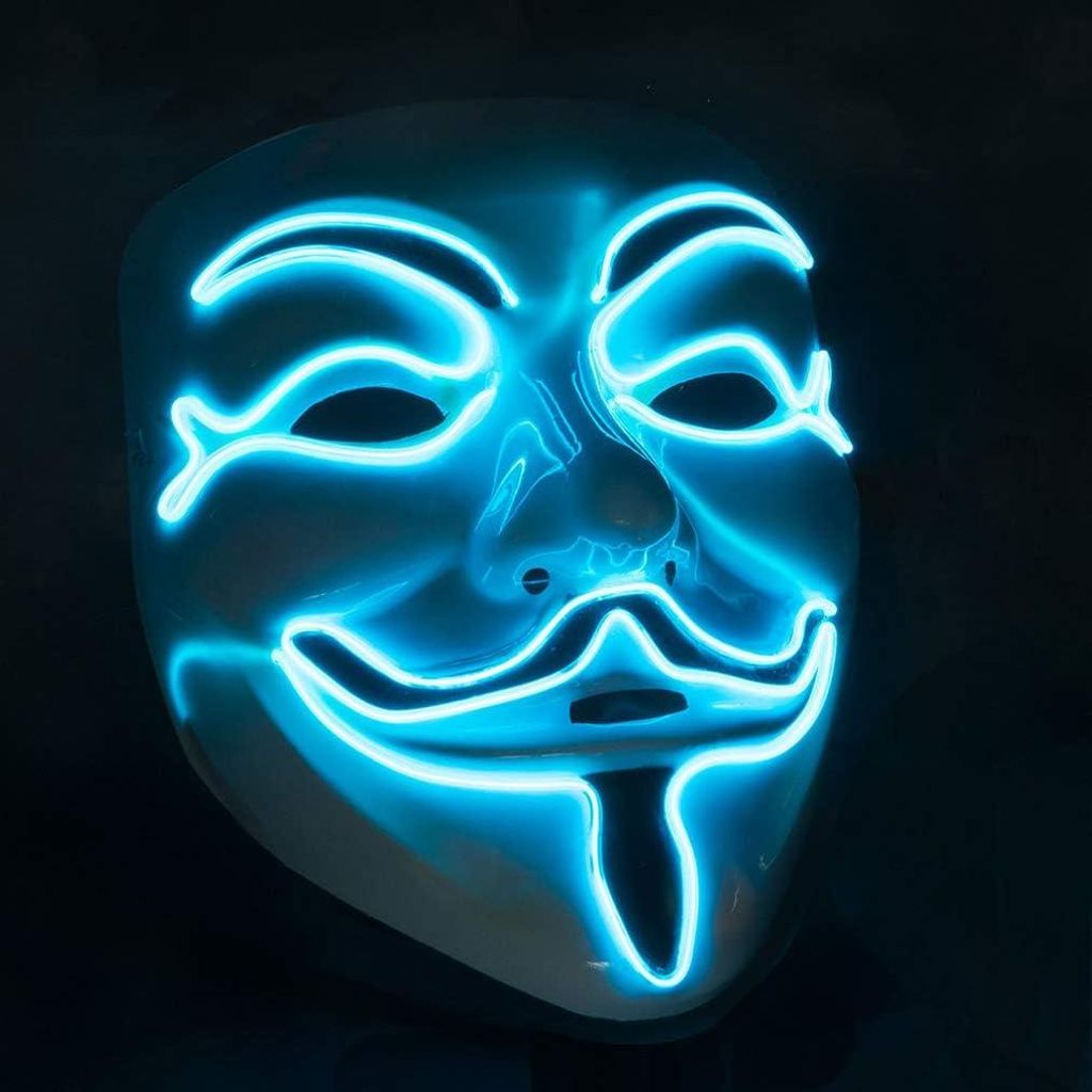 Masque LED Anonymous Vendetta Image du produit 