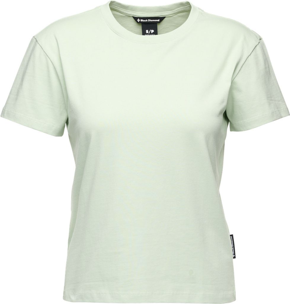 Project Ss Tee, Damen, Foam Green, L - Black Diamond