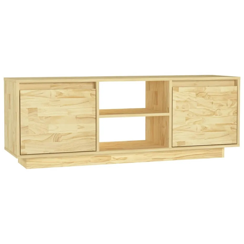 Mobile TV 110x30x40 cm in Pino Massiccio | Porta TV Rustico Artigianale