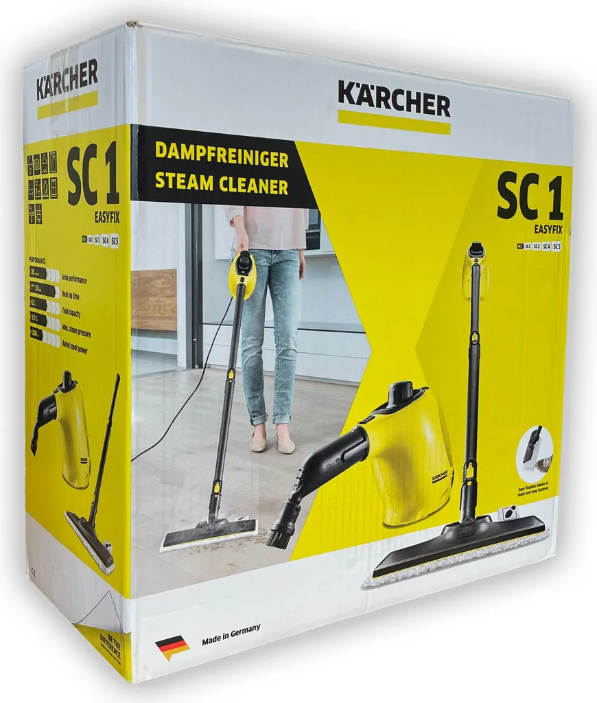 Kärcher SC 1 EasyFix : Dégraisser et Détartrer Facilement à la Vapeur Pure - 13