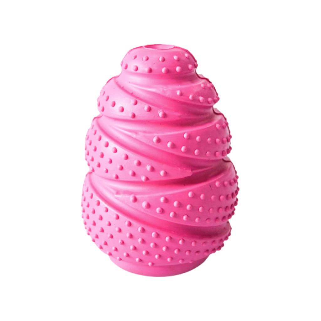 Kauspielzeug für Hunde, interaktive Leckerli-Spender, Angstreduzierung, Zahnpflege für aggressive Kauer, Kauspielzeug aus Naturkautschuk