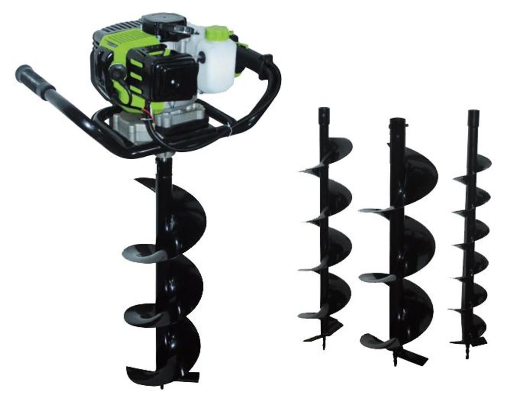 Zipper ZI-ELB70 Benzin-Erdbohrer 51.7 cm³ 1500 W 3000 1/min Produktbild 
