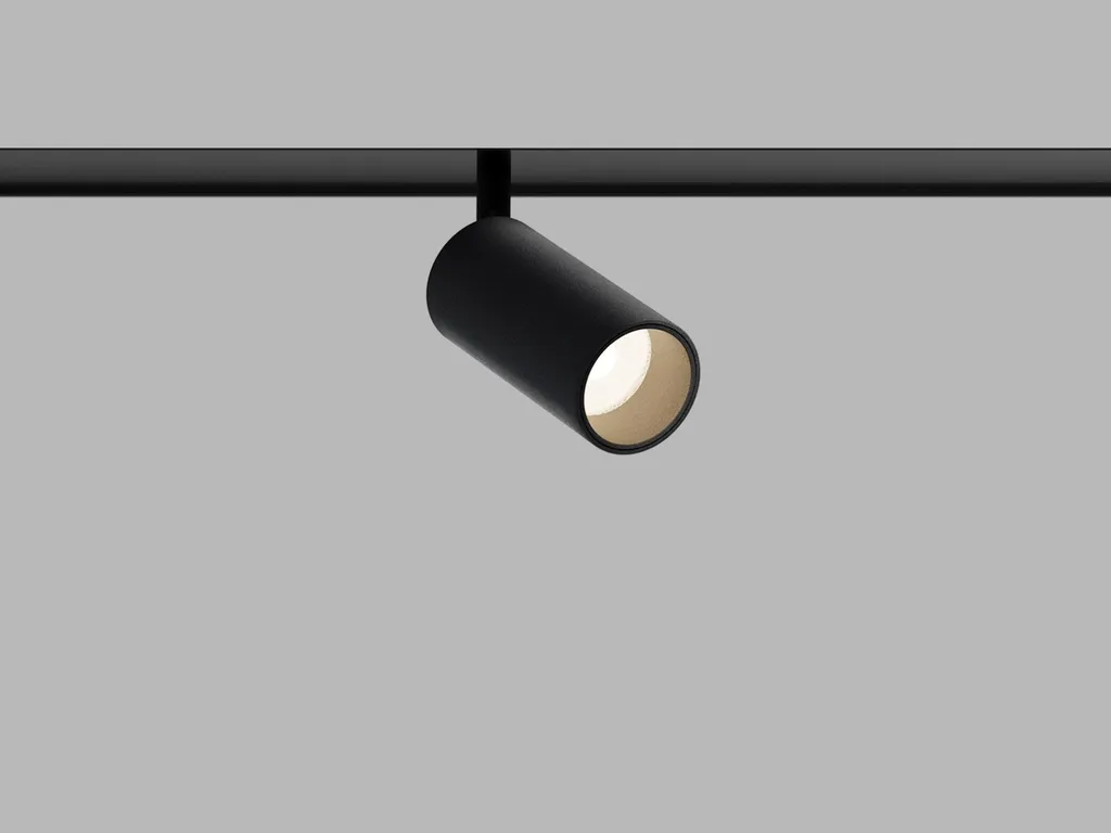 Applique Linéaire Bande LED Noire 6W MAGO II S LED2 Blanc Chaud 3000K