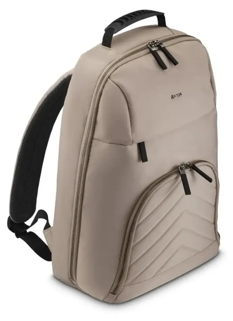 Sac à dos Hama 00222046 Éco-conçu en Polyester Recyclé Beige Sable - 3