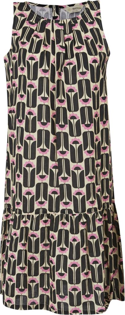 Regatta - "Orla Kiely Summer" Kleid für Damen Ärmellos RG10878 (34 DE) (Schwarz)