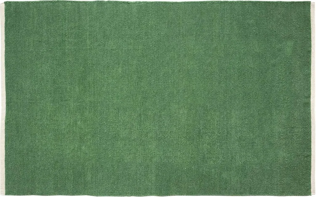 Tapis vert olive 100% coton 66x200 cm : fini les sols froids et tristes