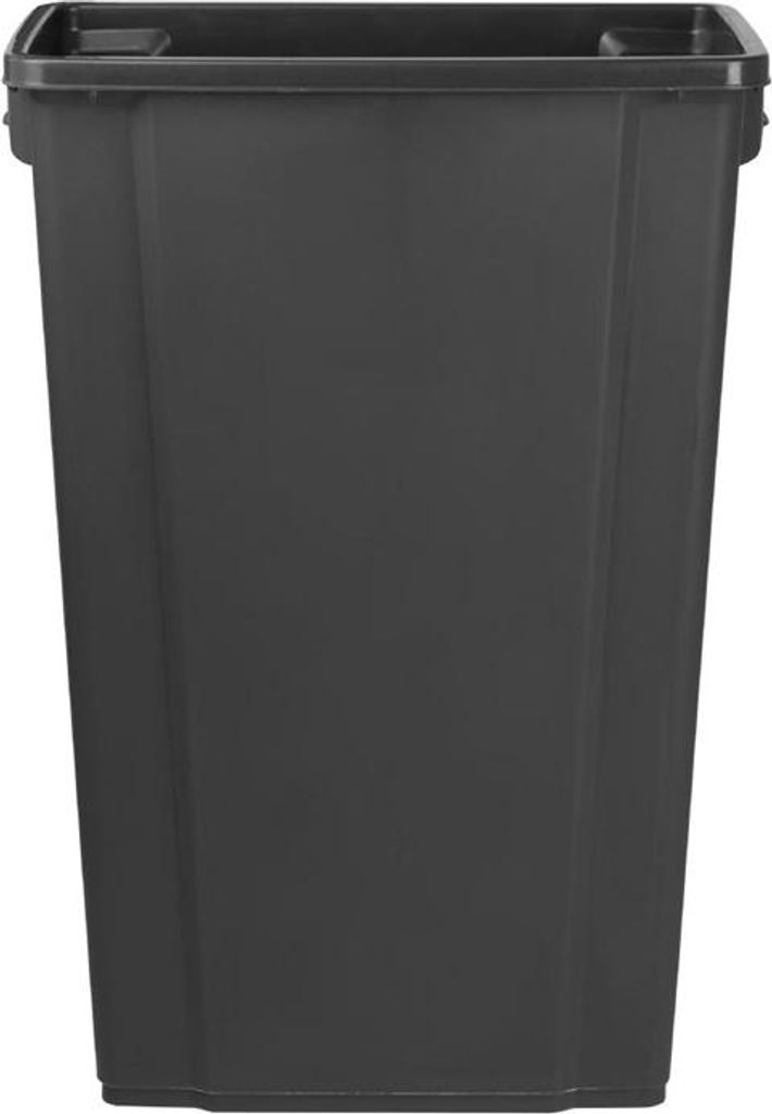 Jantex Slim Mülleimer Schwarz 80Ltr Produktbild 