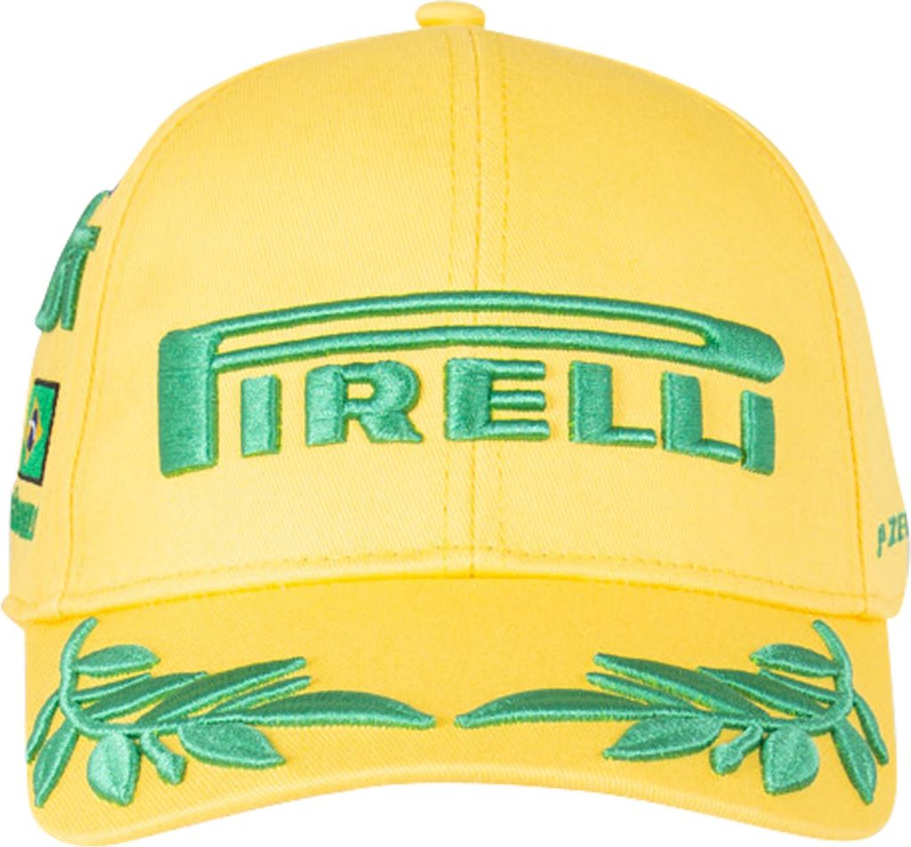 Pirelli Podium Cap "Brasilien" - gelb Produktbild 