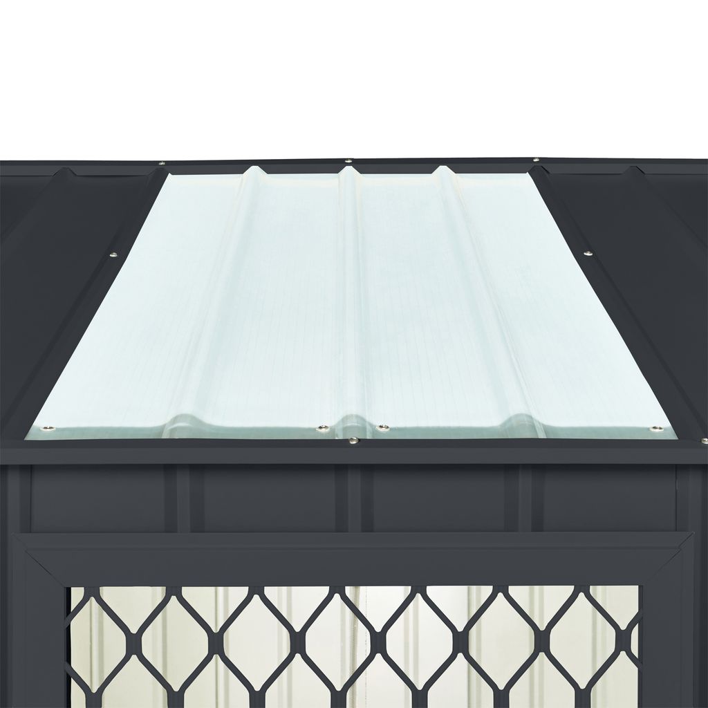 Globel Industries Dachpaneel "Skylight 3" für Globel Industries Gerätehäuser der Modelle "108", "1010", "56", "1510" und "58" oparque 155 x 65,5 cm