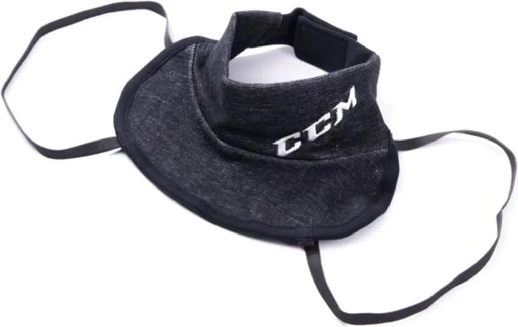 Protège-nuque de Hockey pour Enfant CCM Pro - Sécurité Junior Noire