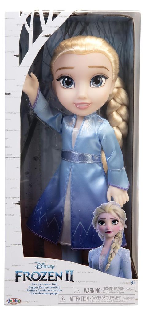 Jakks Pacific Regno di ghiaccio Frozen 2 Bambola Elsa 35 cm Immagine del prodotto 