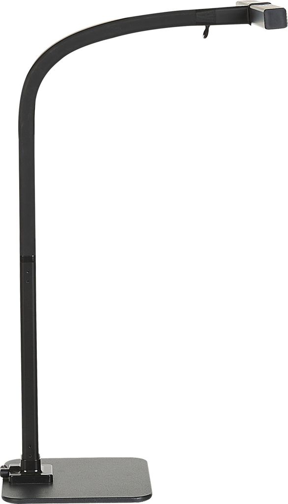 BELIANI Stolní LED lampa z černého hliníkového syntetického Obrázek produktu 