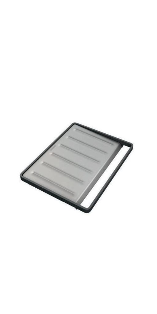 A product shot of a drainboard on a white background.
