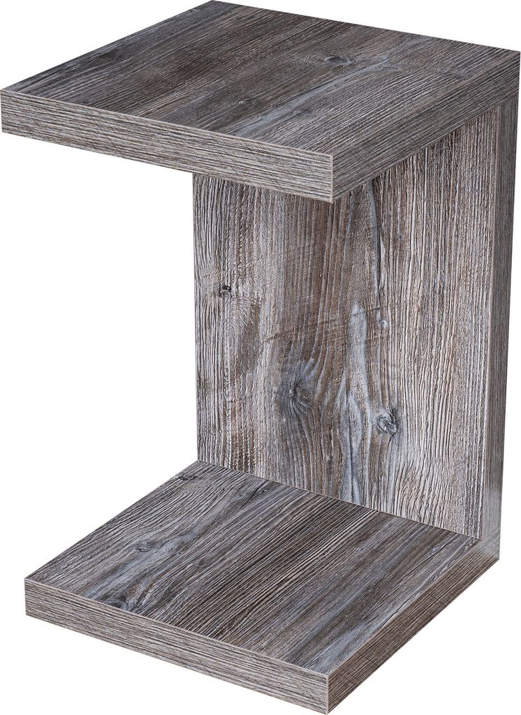 Couchtisch Coco Holz 32x32x50cm Altholz Shabby Chic Vintage Tisch Schwarz Beistelltisch Deko Sofatisch Ablage Keine Montage Fest Verleimt