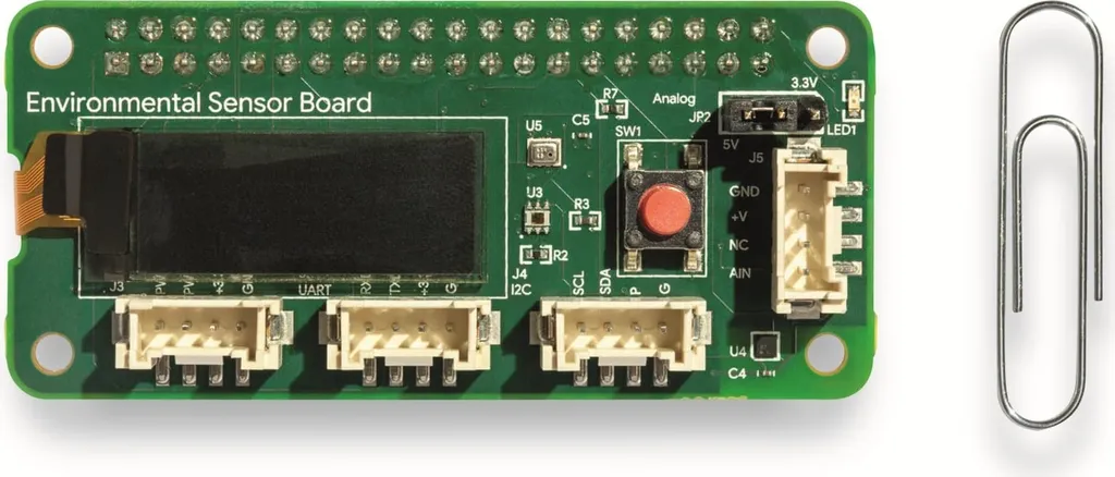 Module de détection environnementale Google Coral pour Dev Board et Pi - 4