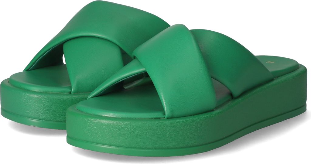 TT.Bagatt Pantoletten HANOI Damen Kunstleder Grün Größe: 39
