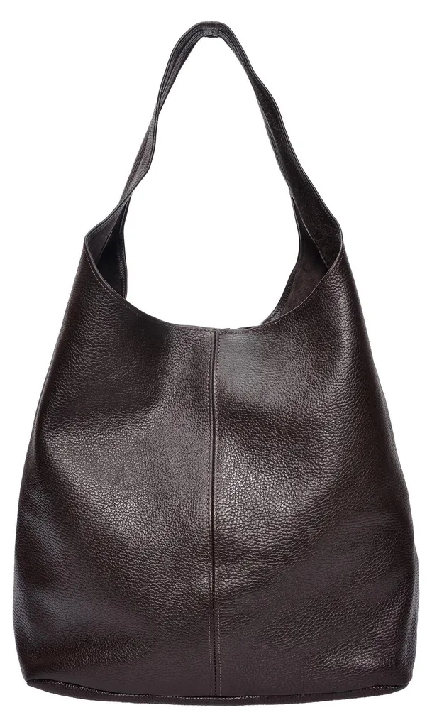Grand Sac Hobo Cuir Italien Testa Moro RM 155 - Finitions Artisanales