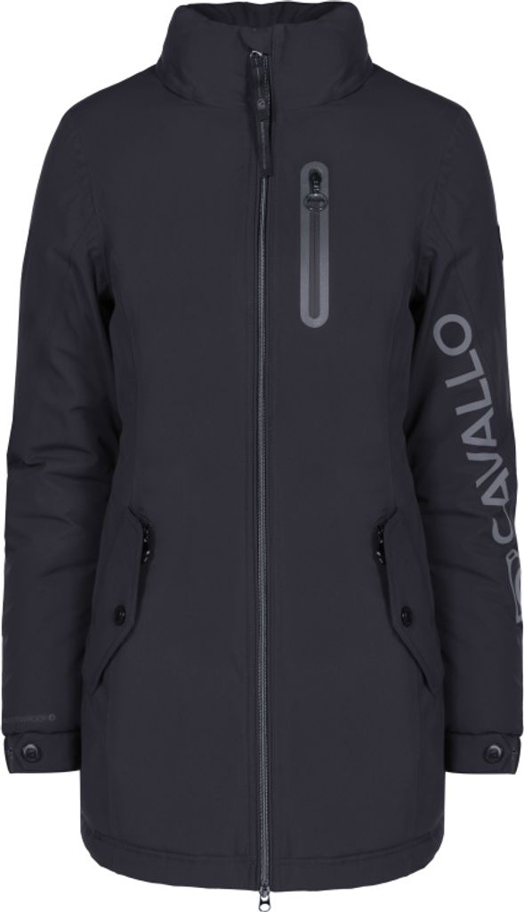 Cavallo BIRNA Damen Parka Jacke HW21 schwarz, Größe:44