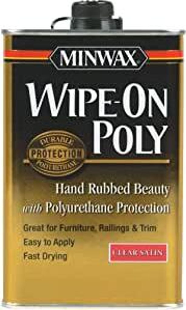 Minwax Wipe-On Polyuretánový lak na drevo - transparentný, Obrázok produktu 