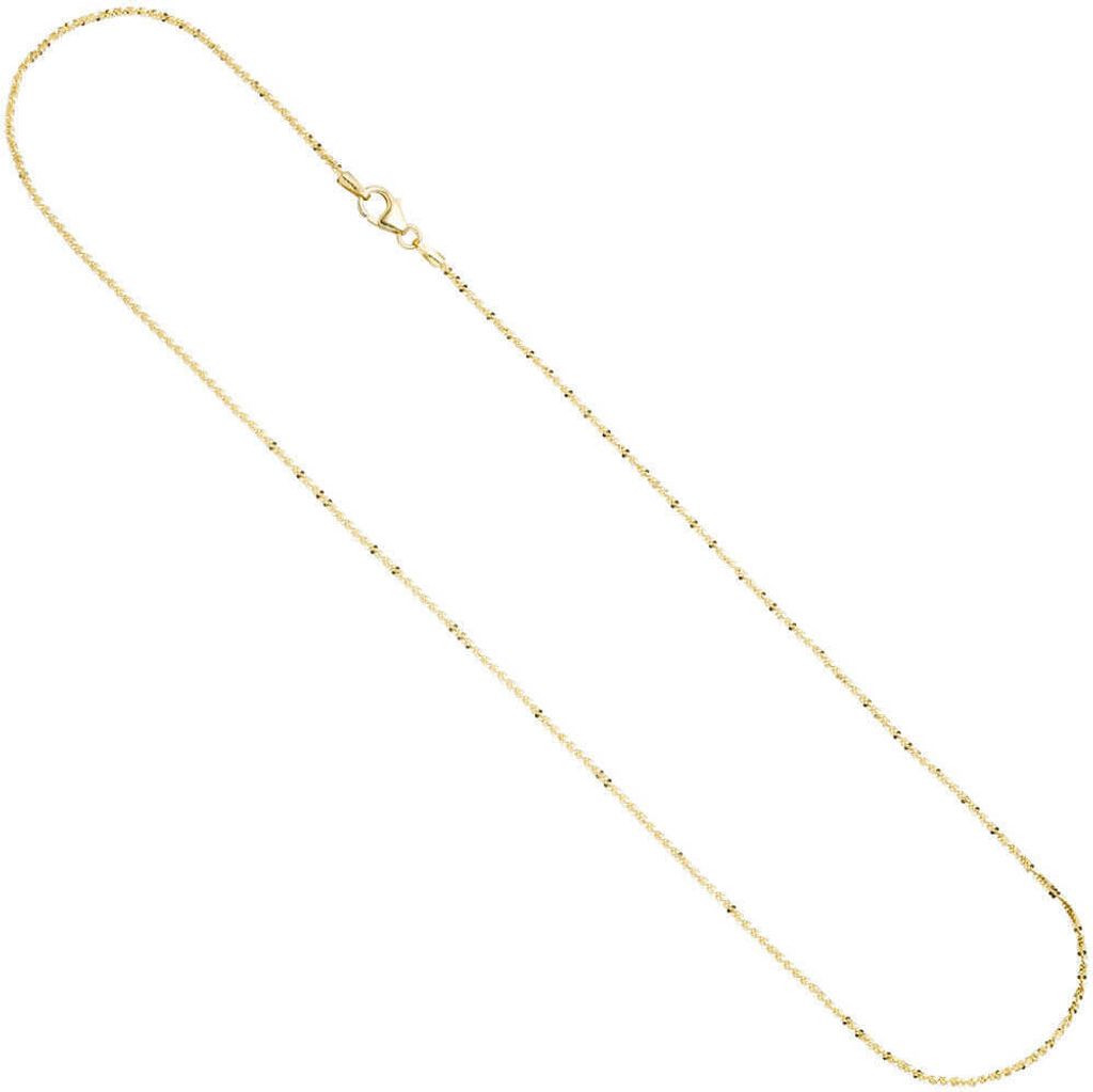 1,3mm Criss-Cross Halskette Collier aus 333 Gold Gelbgold Produktbild 
