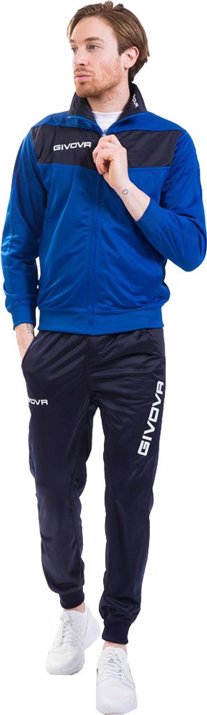 M blau/navy (azzurro/blu)| Givova Tuta Visa Trainingsanzug Image du produit 