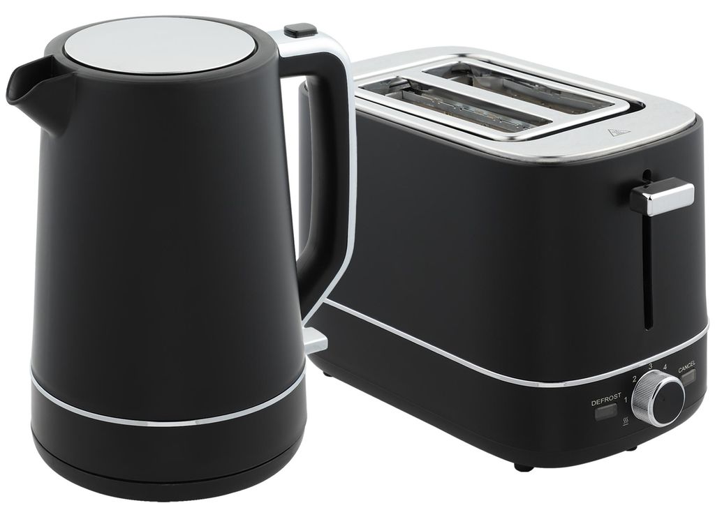 HOMCOM Wasserkocher Toaster Set Frühstück-Set mit 1,7L Produktbild 