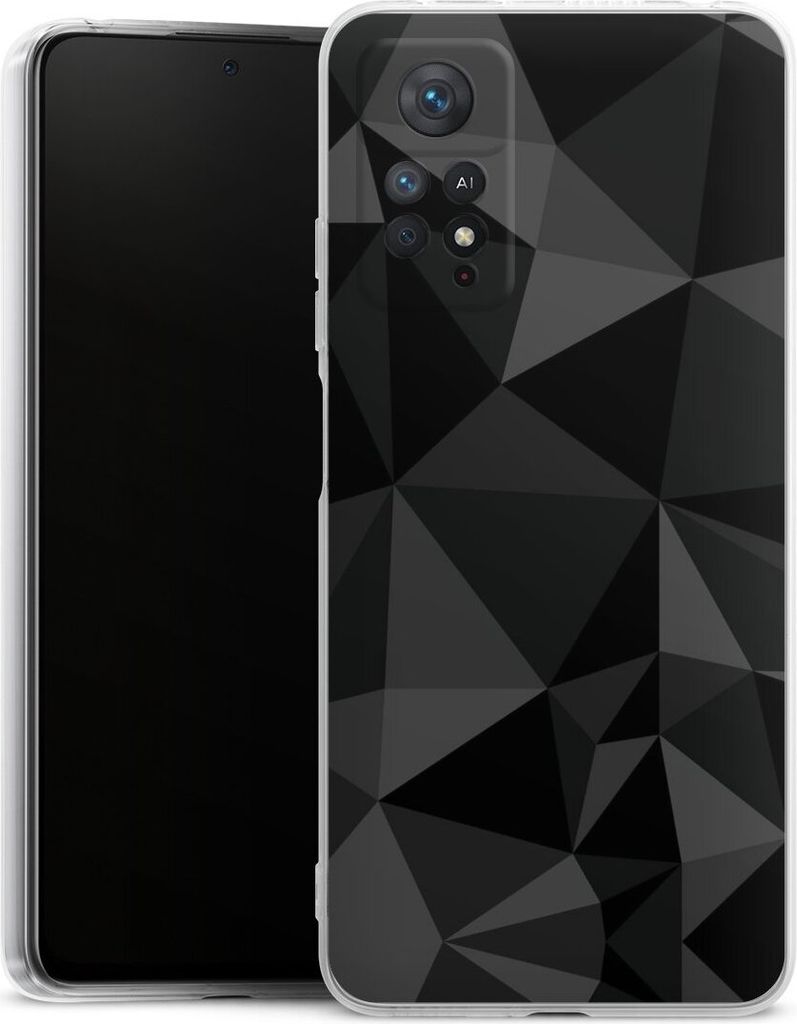 DeinDesign Handyhülle für Xiaomi Redmi Note 11 Pro 4G Silikon Hülle Case Smartphone Schutzhülle Abstrakt Geometric Muster