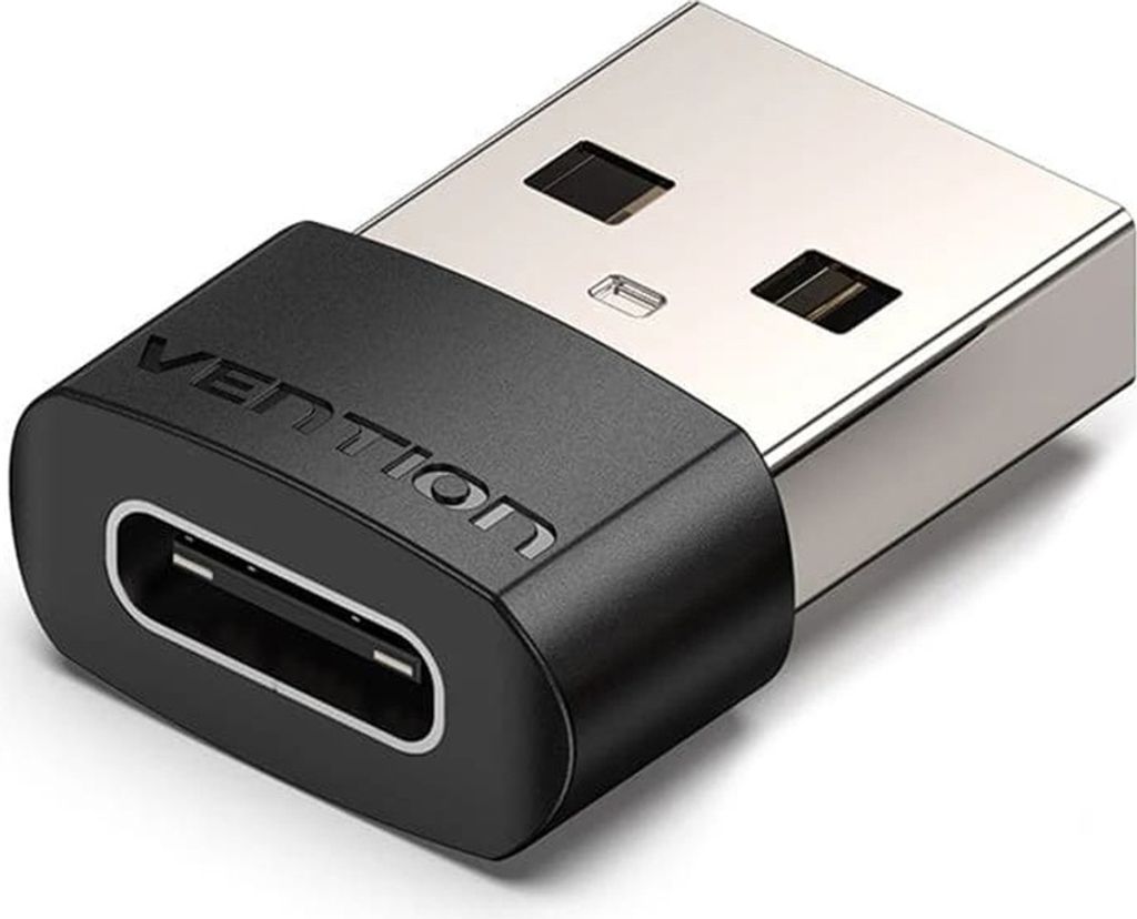 Vention CDWB0, USB A, USB C, Czarny Zdjęcie produktu 