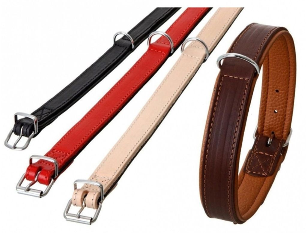 Karlie Rondo Halsband unterlegt - Natur - 18mm/42cm Produktbild 