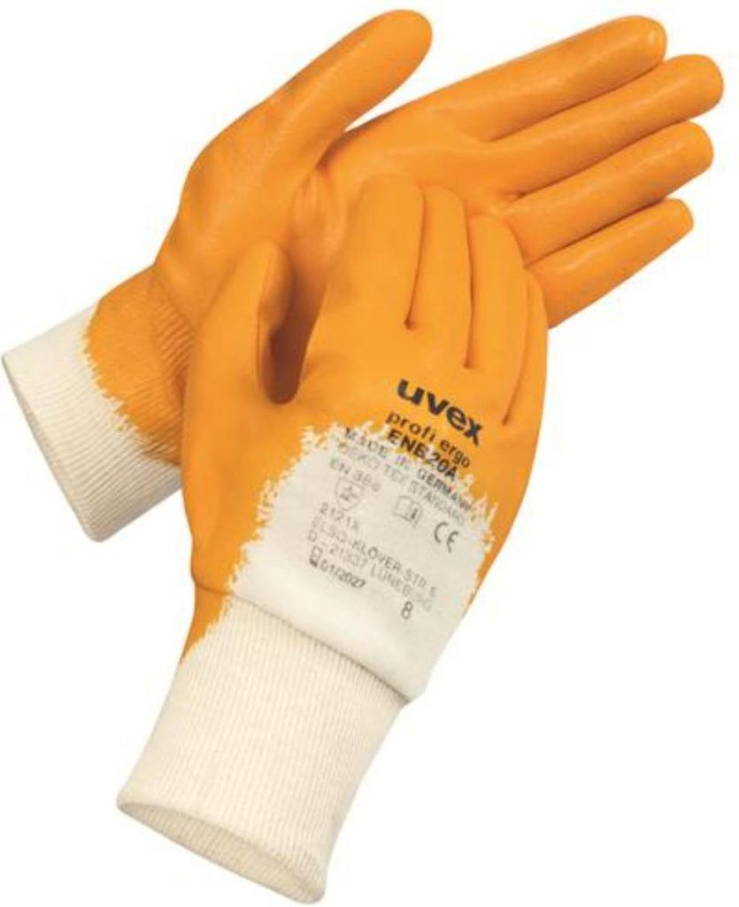 uvex Schutzhandschuh profi ergo ENB20A gelb Gr. 7