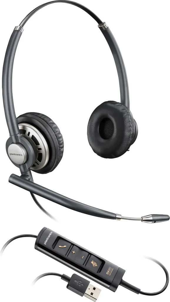 Poly EncorePro HW725 Casque filaire USB stéréo haute définition Binaural