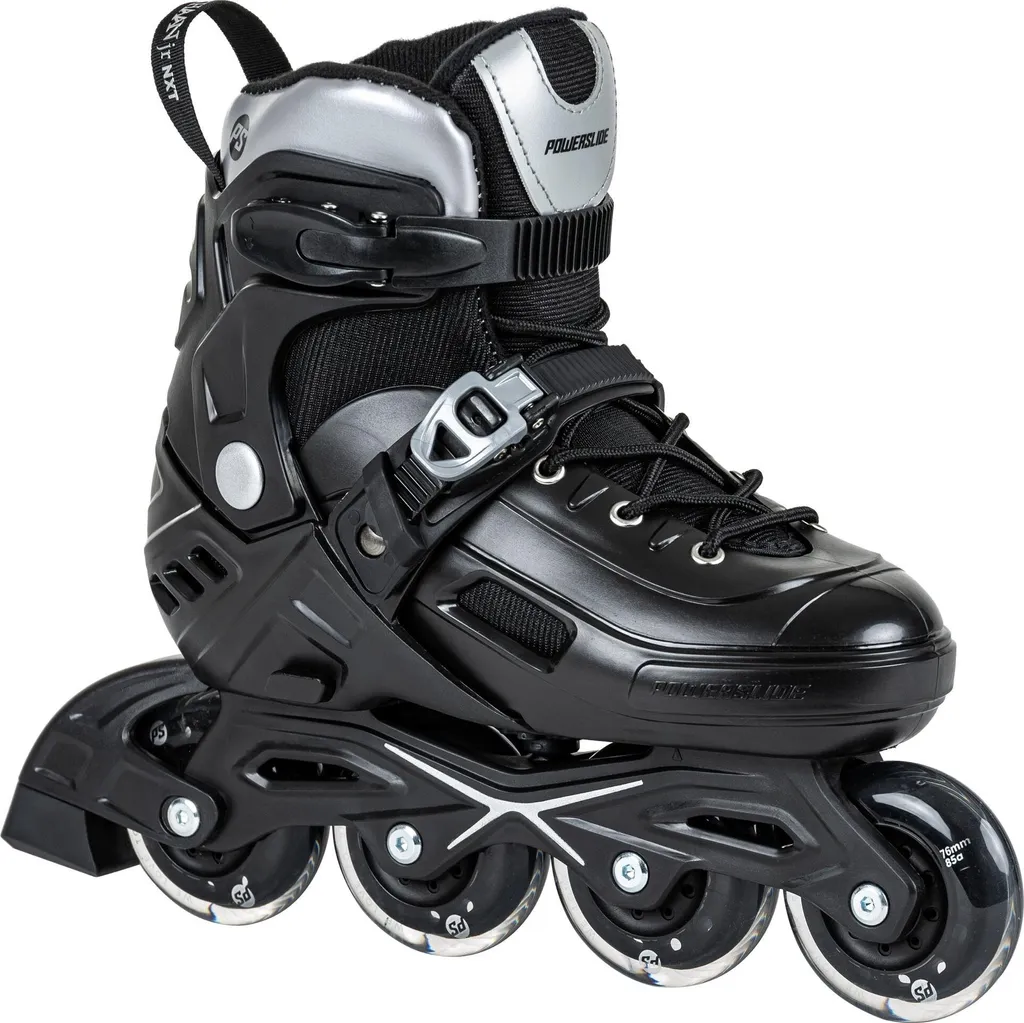 Powerslide Khaan Junior NXT : Roller 4 Roues 76mm, Confortable et Robuste