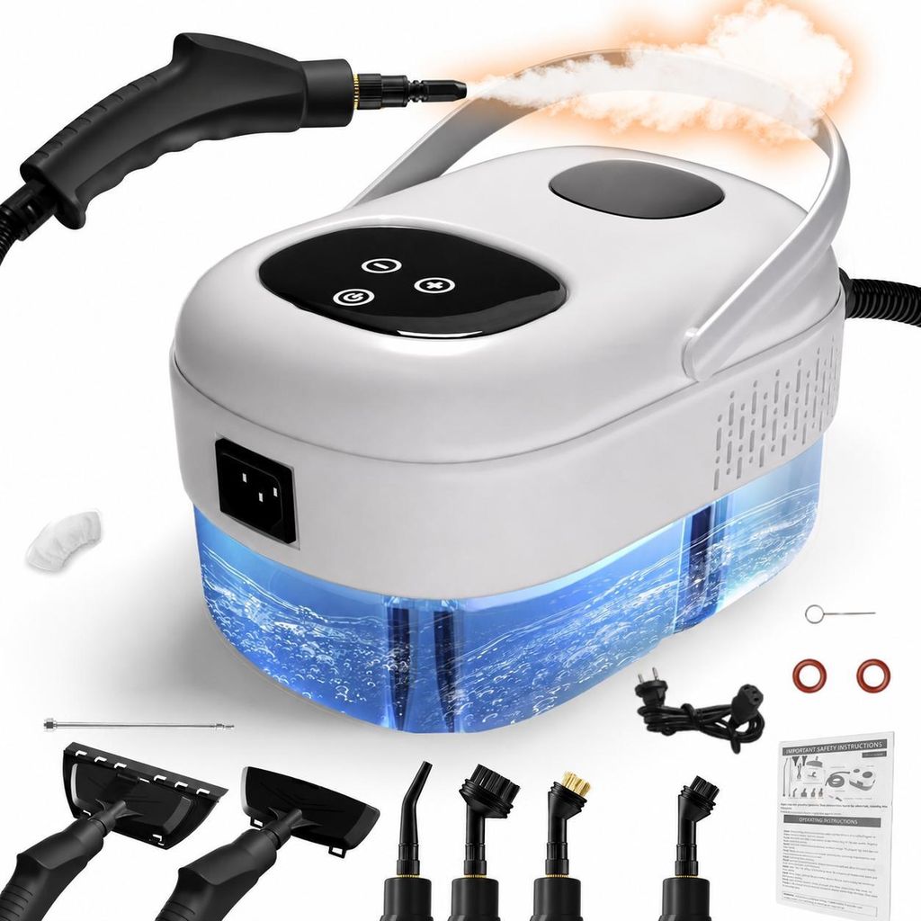 Dampfreiniger Handgerät, Steam Cleaner, 15 Sekunden Produktbild 