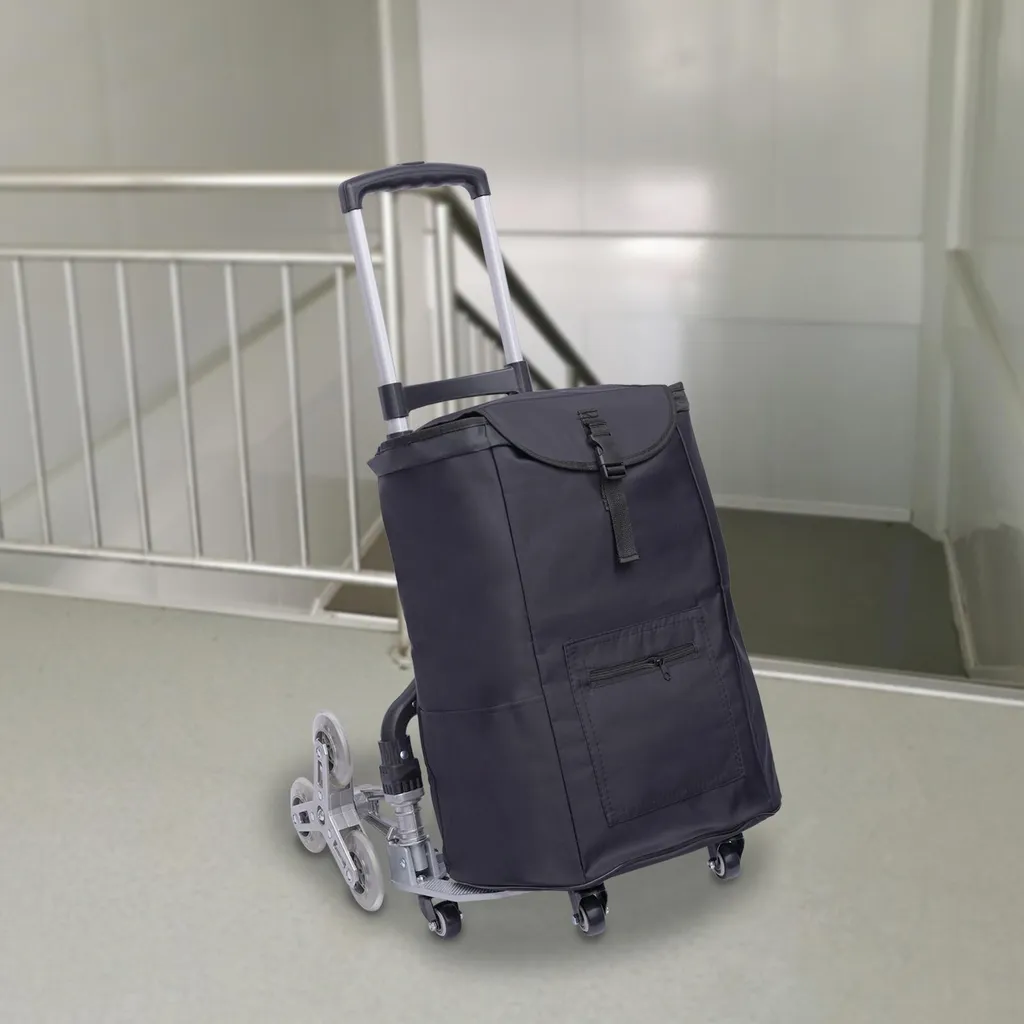 Chariot monte-escalier capacité 40kg en montée et structure aluminium - 4