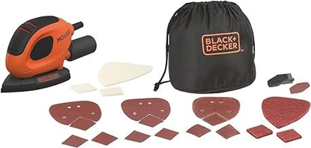 Levigatrice Triangolare 55W BLACK+DECKER BEW230BCA Mouse
