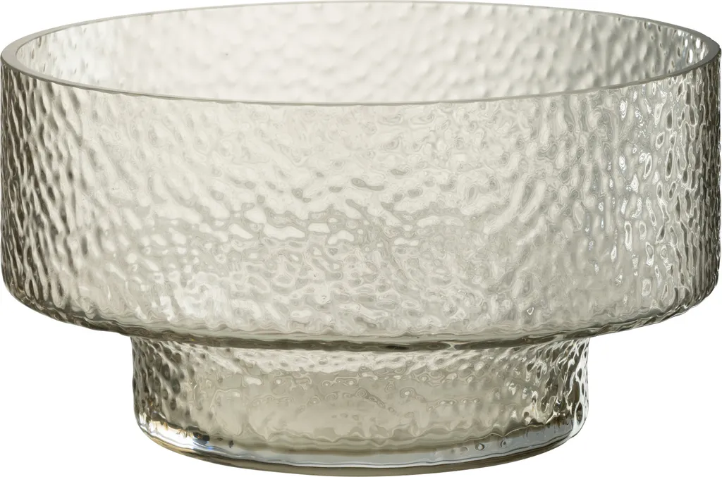Vase Bas Betty J-Line Transparent : Verre Cristallin Haute Qualité