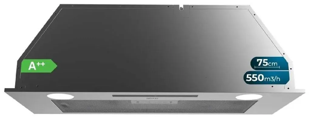 Groupe filtrant 52 cm Bolero Flux IT 525500 Inox classe A++ 550m3/h