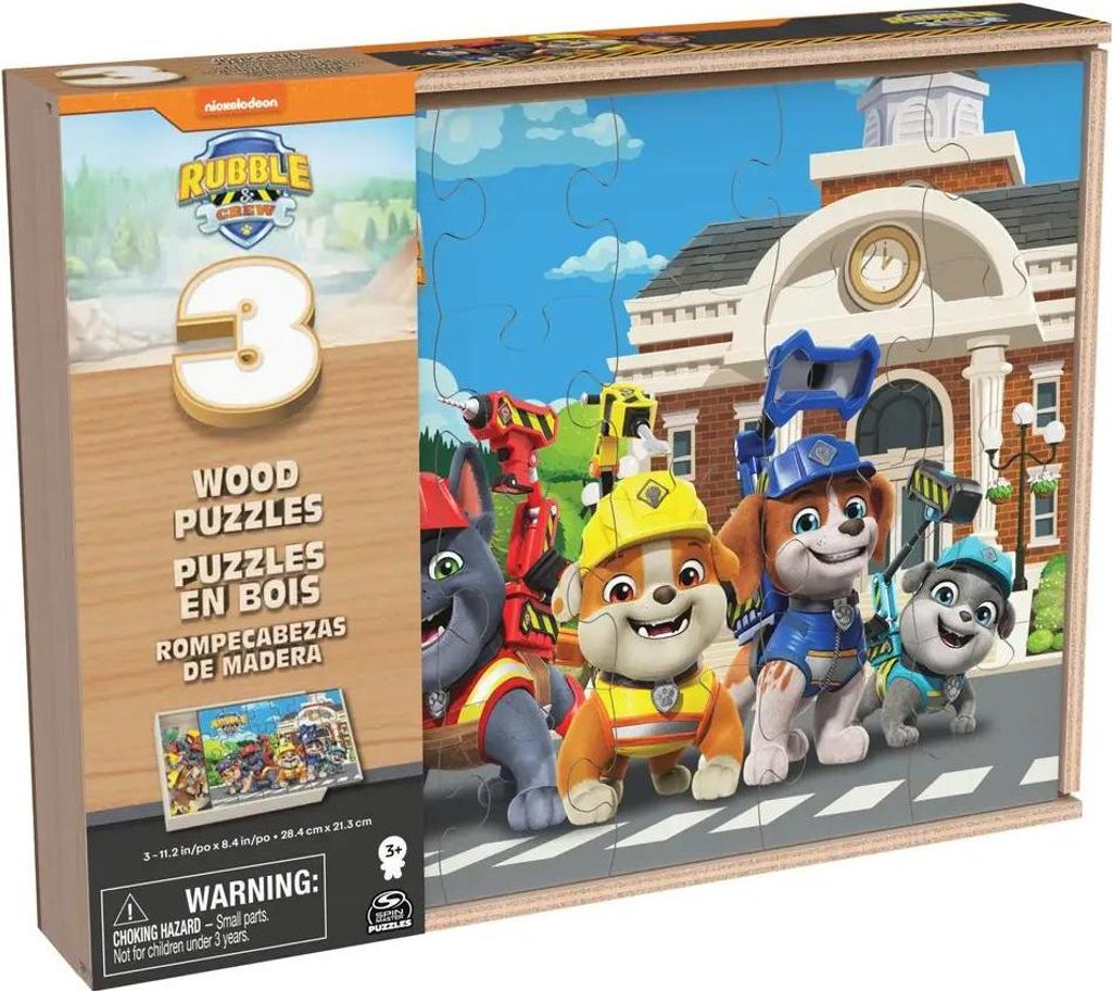 Spin Master International B.V. CGI Rubble & Crew Holzpuzzle
