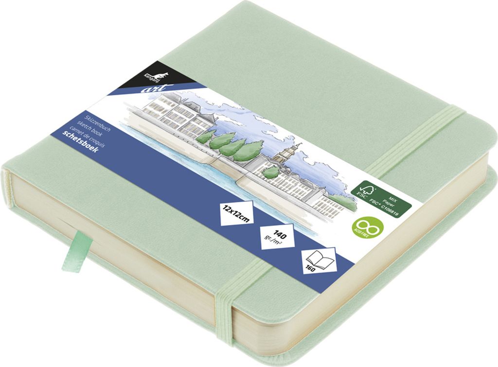 kangaro K-861204 szkicownik kangaro, 80 arkuszy, 120 x 120 Zdjęcie produktu 
