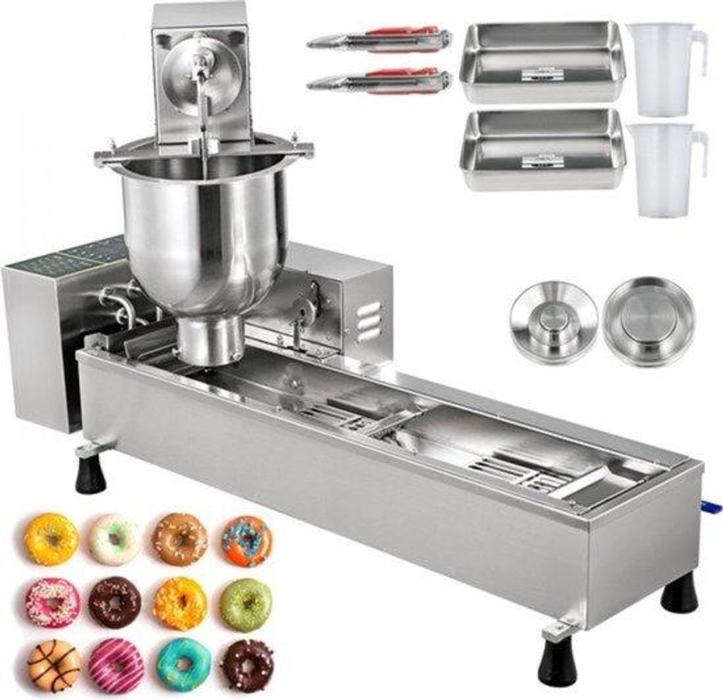 Donutmachine, 7 liter, 3 verschillende vormen, met Productafbeelding 