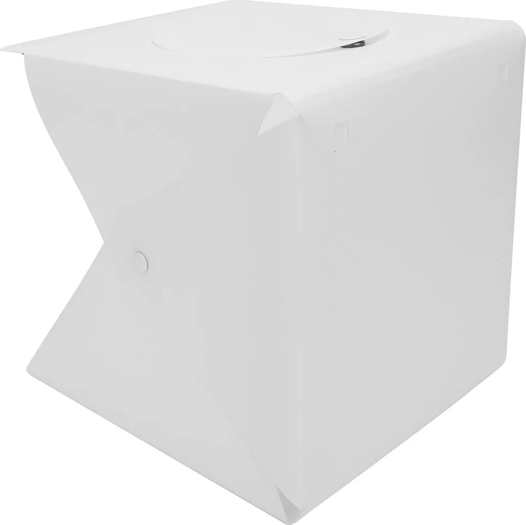 Light Box per Foto Smartphone: Studio LED 20cm con 6 Backdrops - 3