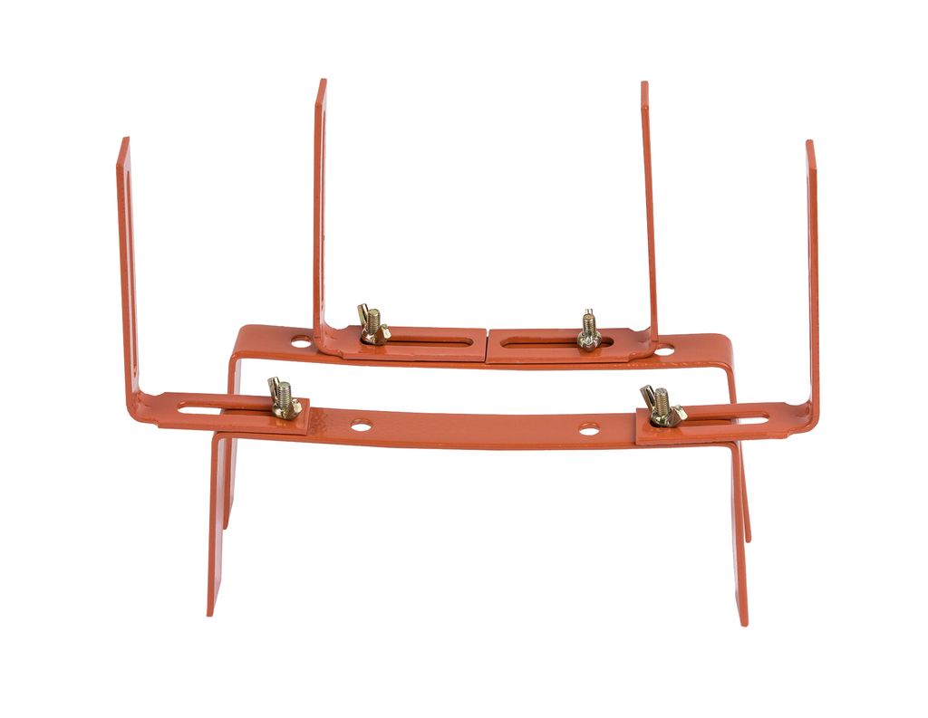 BigDean 10 Stck Blumenkastenhalter terrakotta Standard