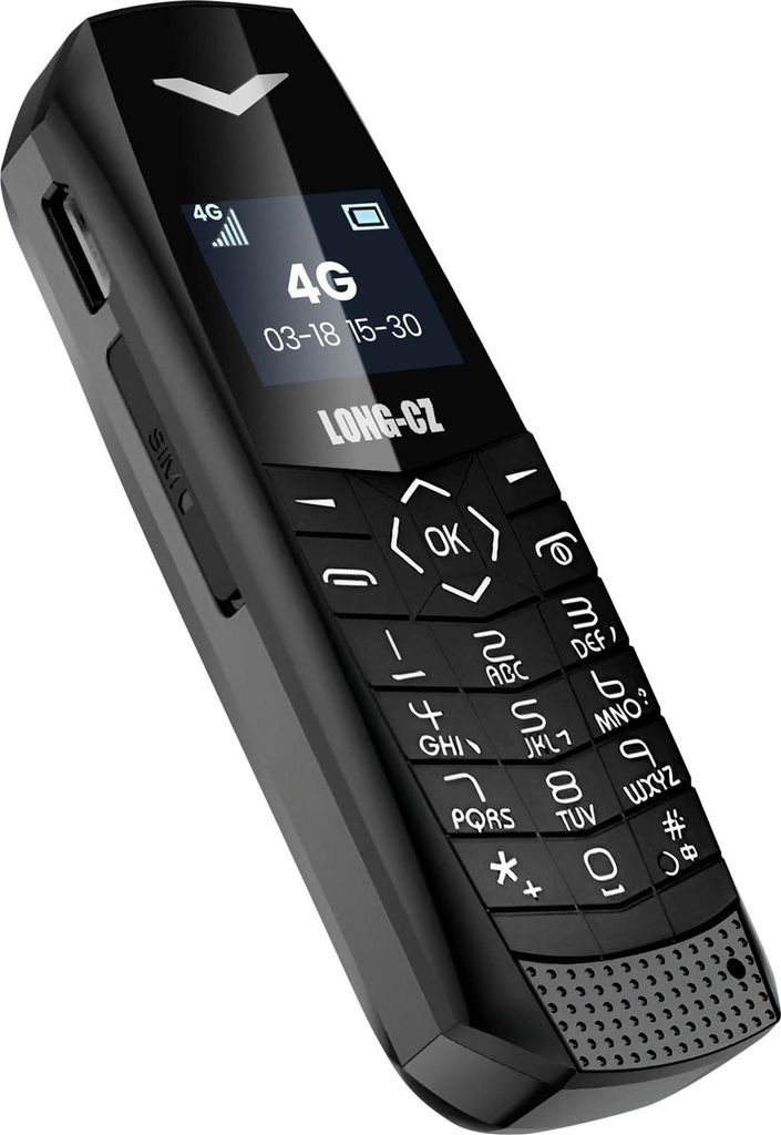Avizar, mini mobilný telefón 4G LTE ultrakompaktný, 5 hodín Obrázok produktu 