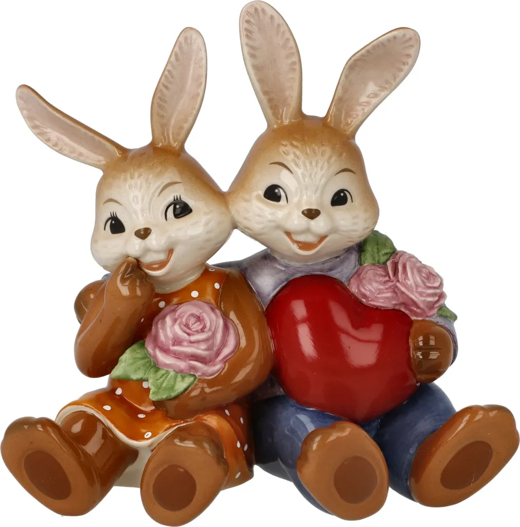 Décoration durable Goebel Hasen figurine lapin en grès idée cadeau unique