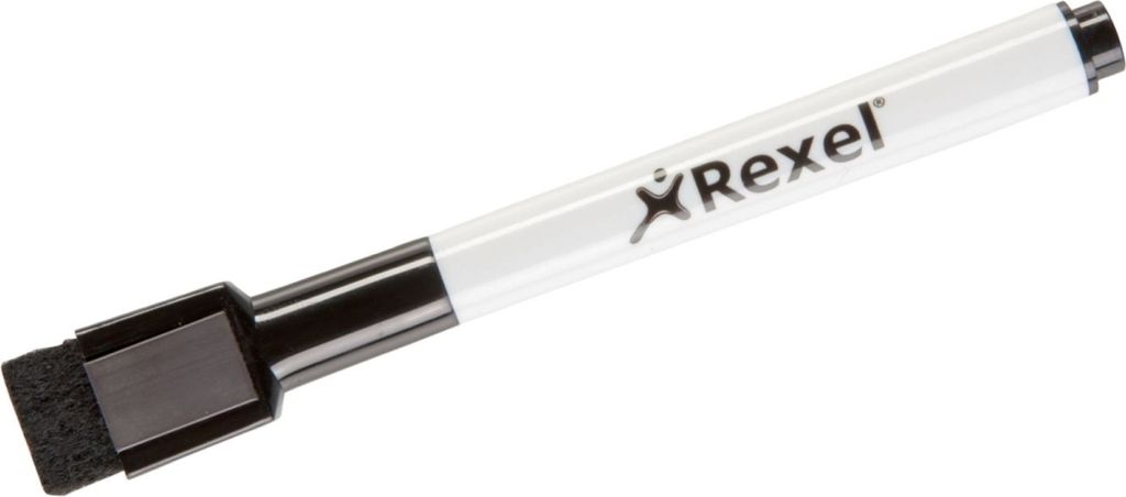 Whiteboardmarker magnethaftend schwarz Packung mit 6 Stück Produktbild 